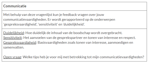 360 graden feedback formulier | Ixly